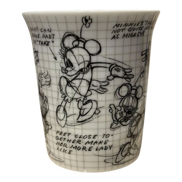 Disney Minnie Mouse Sketch Mug - White - Picture 2 of 5